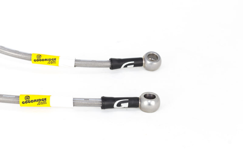 GR G-Stop Brake Line Kits - Goodridge 15-17 Ford Mustang GT Stainless Steel Brake Line Kit