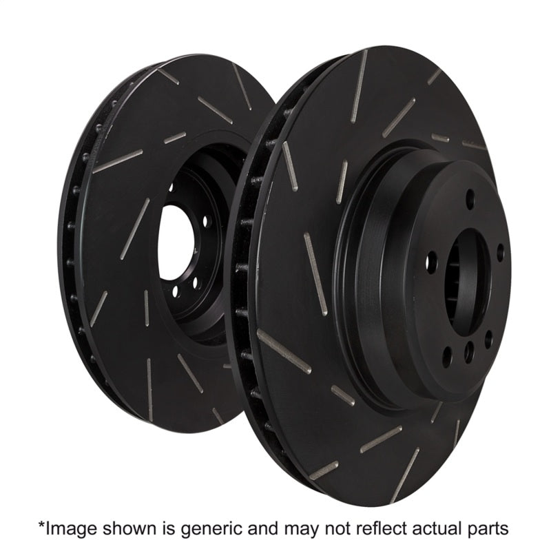 EBC USR Slotted Rotor Sets - EBC 13+ Ford Fusion 1.6 Turbo USR Slotted Front Rotors