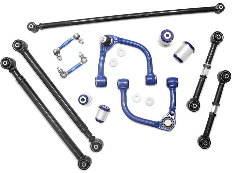 SPR Bushing Kits - SuperPro 21+ Toyota Land Cruiser 300 Vehicle Performance & Geometry Upgrade Kit- (Front & Rear)