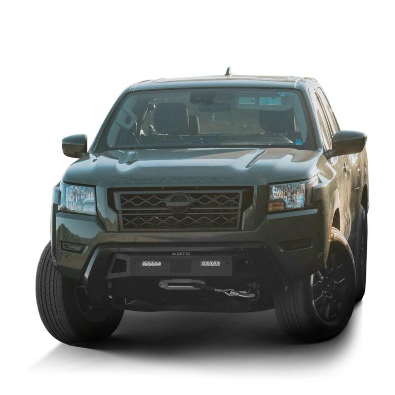 WES HDX Front Bumpers - Westin 2022 Nissan Frontier Pro-Series Front Bumper - Textured Black