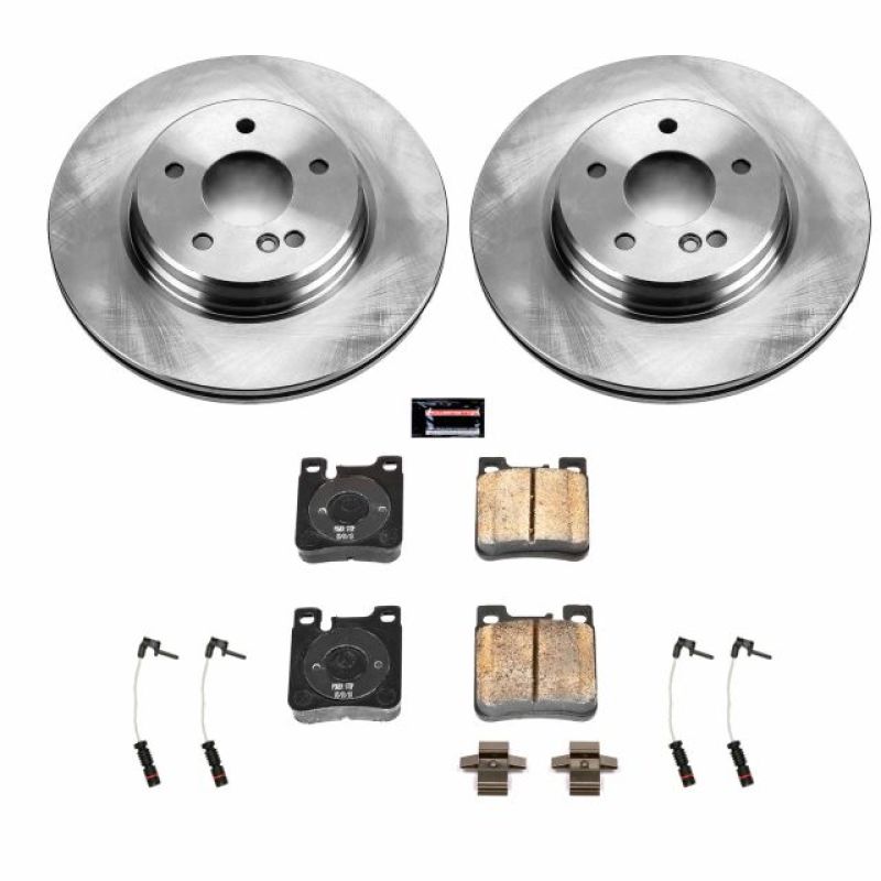 PSB Autospecialty Kit - Power Stop 98-00 Mercedes-Benz C43 AMG Rear Autospecialty Brake Kit