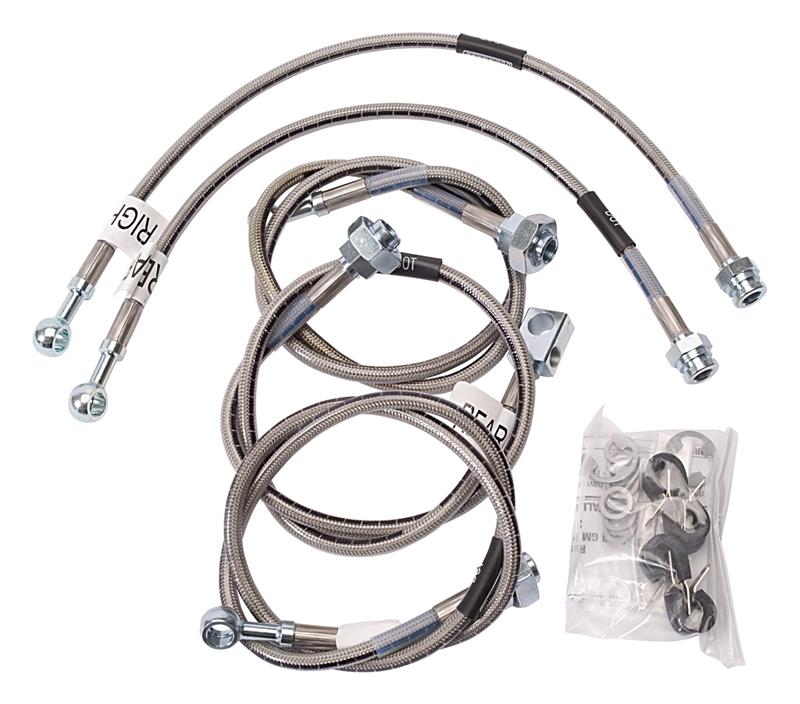 RUS Brake Line Kits - Russell Performance 01-06 GM Silverado/Sierra HD (All) (Also fits Rancho) Brake Line Kit