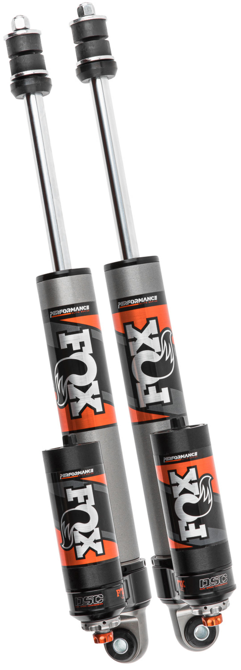 FOX 2.5 Perf Coilover Shock - Fox 19+ Ram 1500 DT 4WD 2.5 Performance Series 8.81in. P/B Rear Shock w/DSC Adj / 0-2in. Lift