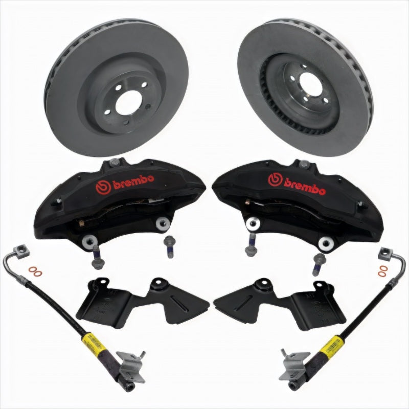FR Brake Upgrade Kits - Ford Racing 2015-2016 Mustang Performance Pack 6 Piston Front Brake Upgrade Kit