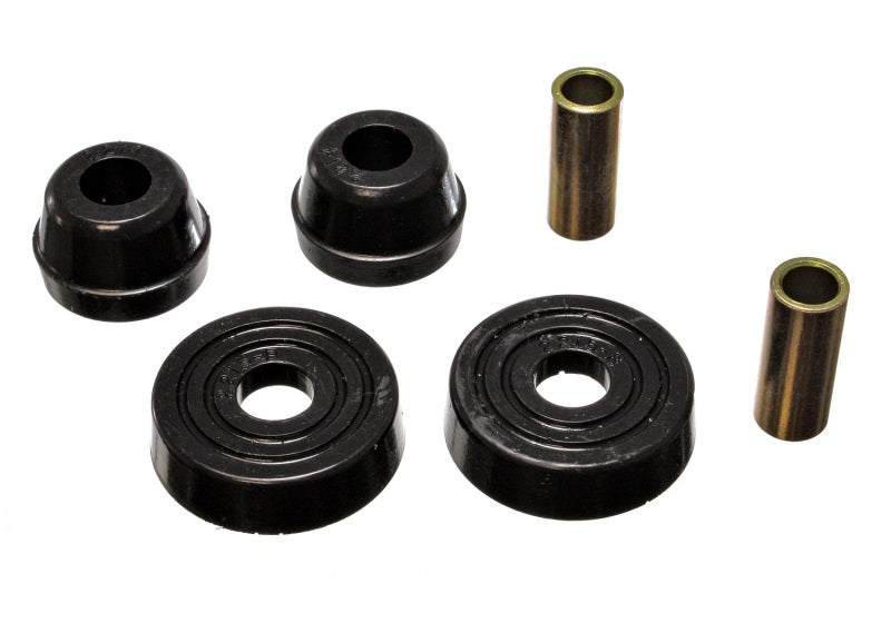 ES Strut Bushings - Black - Energy Suspension 83-04 Ford Mustang SVO Black McPherson Strut Tower Bushing Set