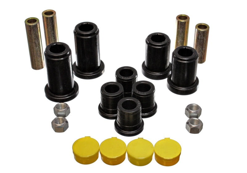ES Cntrl Arm Bushings - Black - Energy Suspension 98-99 Tahoe/Yukon/Denali / 98-95 K5 Blazer 4WD Black Front End C/A Bushing Set