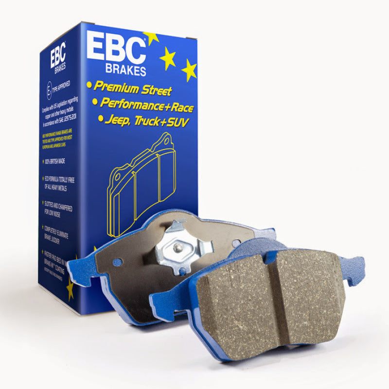 EBC Bluestuff Brake Pad Sets - EBC 07-11 Jeep J8 2.8 TD Bluestuff Rear Brake Pads