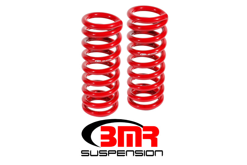 BMR Lowering Springs - BMR 67-69 1st Gen F-Body Big Block Front Lowering Springs - Red
