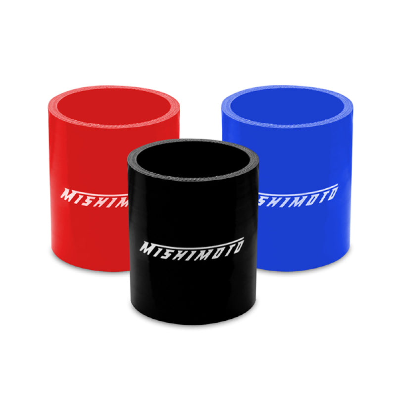 MM Couplers - Straight - Mishimoto 2.25 Inch Black Straight Coupler
