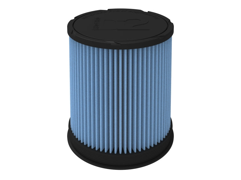 AFE Universal D2 Dura Dry Air Filter - aFe Momentum Intake Replacement Air Filter w/ D2 Dura-Dry Media 5in Fx8in Bx7in Tx9in H