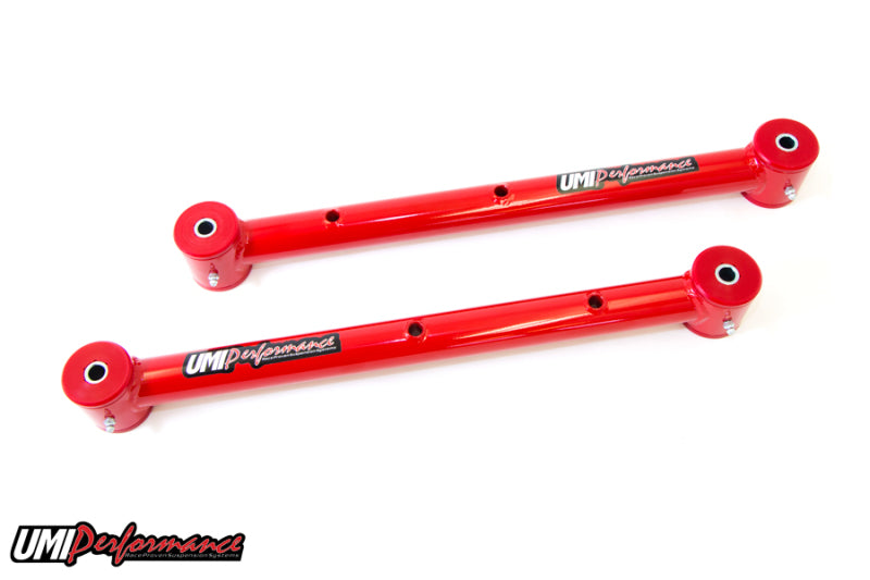 UMI Lower Control Arms - UMI Performance 78-88 GM G-Body Tubular Non-Adjustable Lower Control Arms