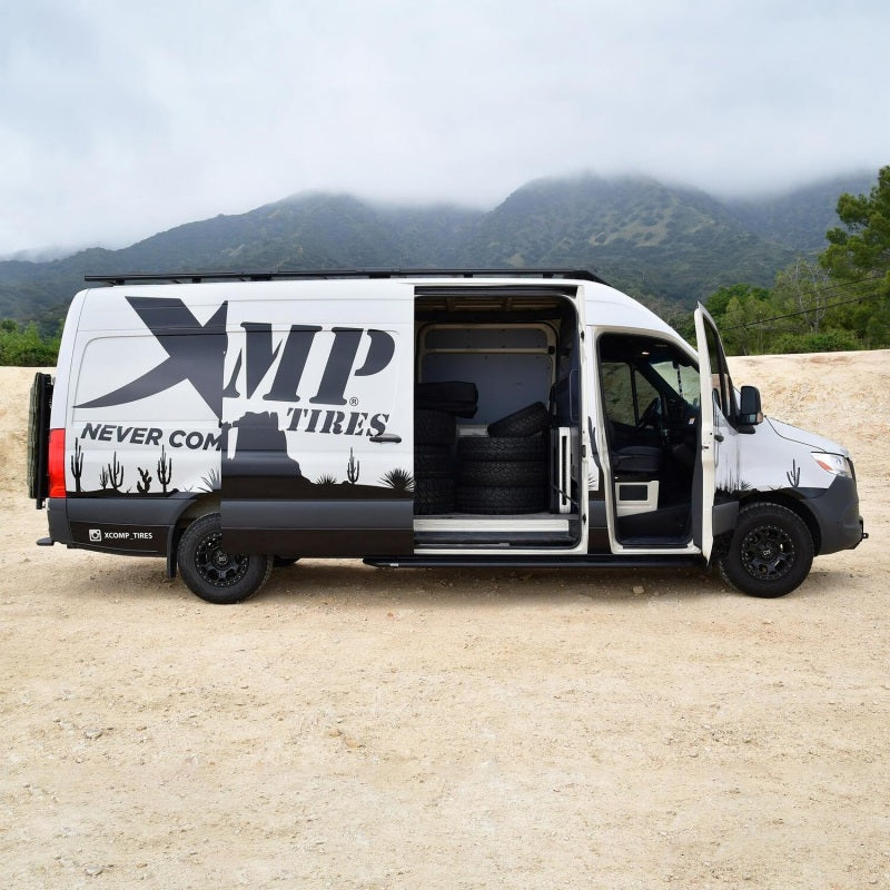 WES Nerf Bars - Outlaw - Westin 07-23 Mercedes-Benz Sprinter w/ 144in. Wheelbase Outlaw Nerf Step Bars - Textured Black