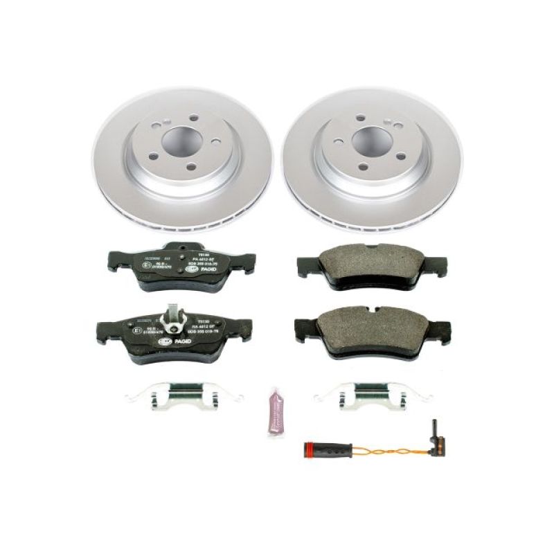 PSB Euro-Stop Kit - Power Stop 12-13 Mercedes-Benz S350 Rear Euro-Stop Brake Kit