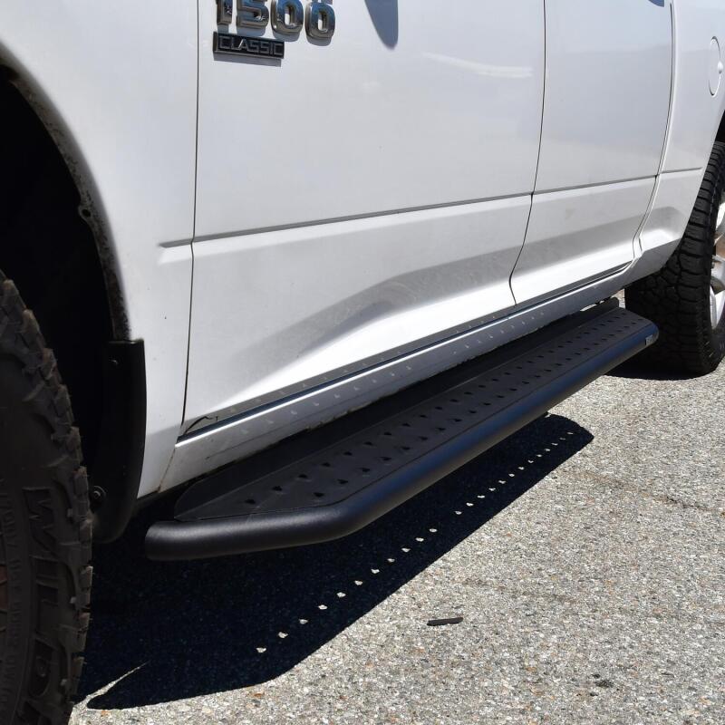 WES Nerf Bars - Outlaw - Westin 19-23 Ram 1500 Crew Cab Pickup (Excl. 1500 Classic) Outlaw Running Boards - Textured Black