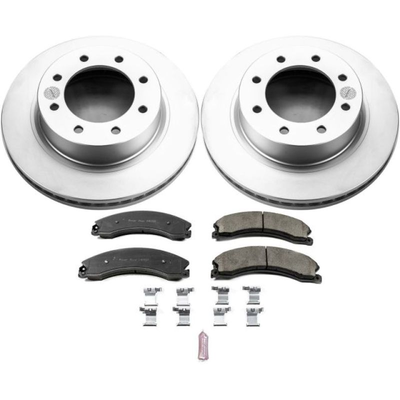 PSB Evolution Coated Rotor - Power Stop 12-21 Nissan NV3500 Front Z17 Coated Brake Kit