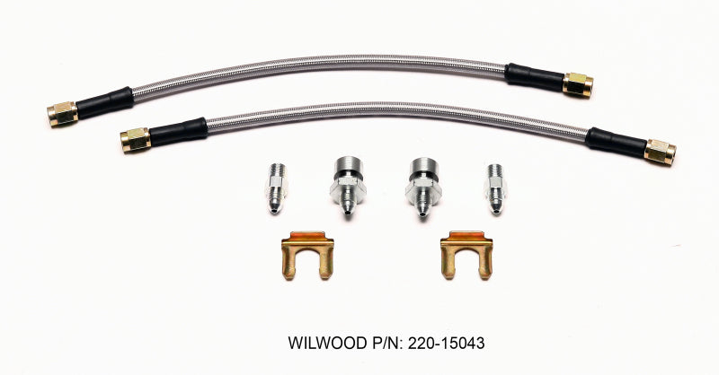WIL Flexline Brake Hose - Wilwood Flexline Kit Rear Miata 06-15