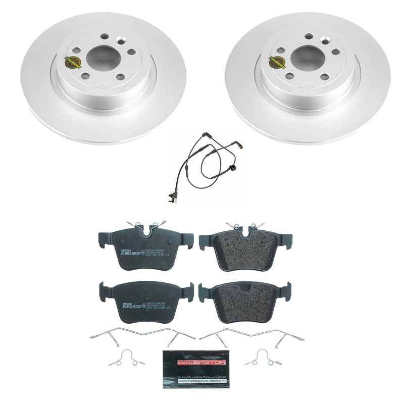PSB Euro-Stop Kit - Power Stop 15-17 Land Rover Discovery Sport Rear Euro-Stop Brake Kit