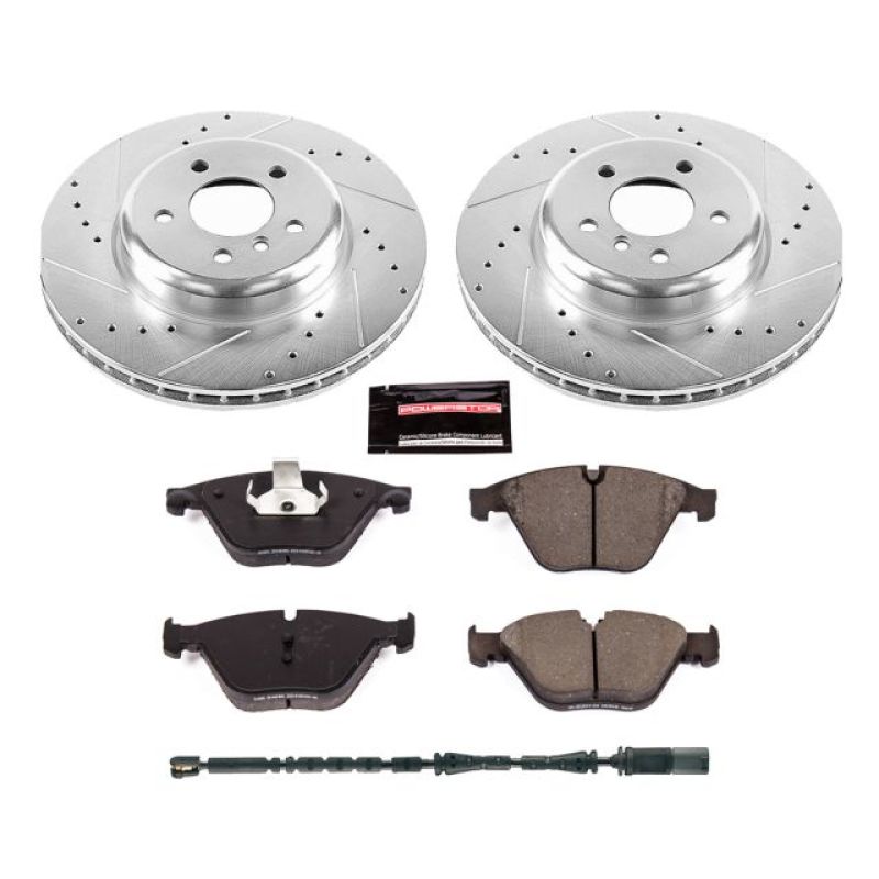 PSB Z23 Evolution Kit - Power Stop 2011 BMW 535i xDrive Front Z23 Evolution Sport Brake Kit