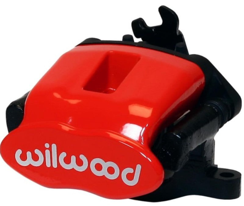 WIL Parking Brake Caliper - Wilwood Caliper-Combination Parking Brake-Pos 6-R/H-Red 41mm piston .81in Disc