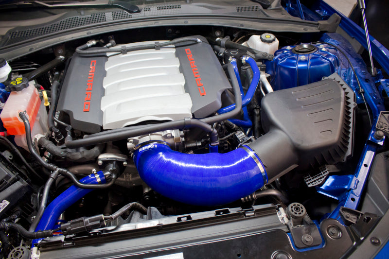 MM Silicone Hose - Induction - Mishimoto 2016+ Chevrolet Camaro SS Silicone Induction Hose - Black