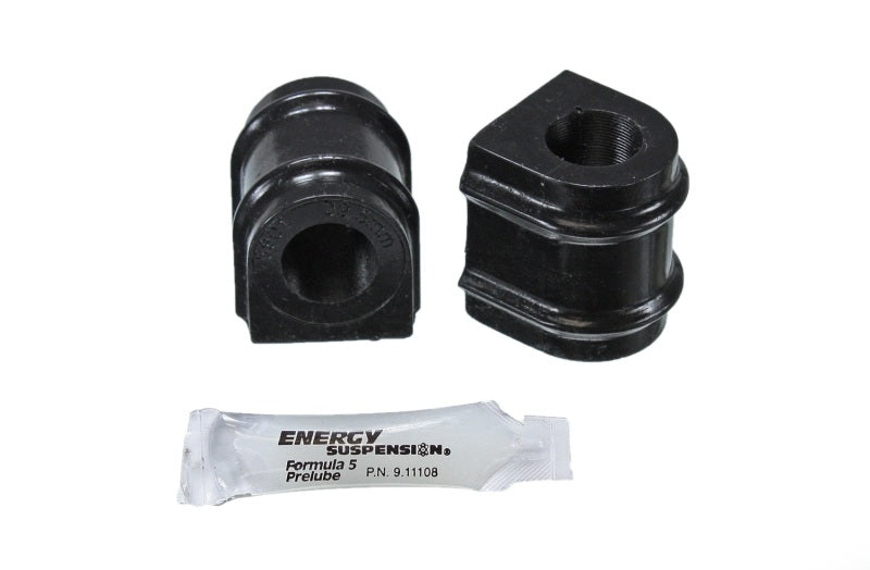 ES Sway Bar Bushings - Black - Energy Suspension 10 Chevy Camaro Black 29.5mm Front Sway Bar Bushing Set