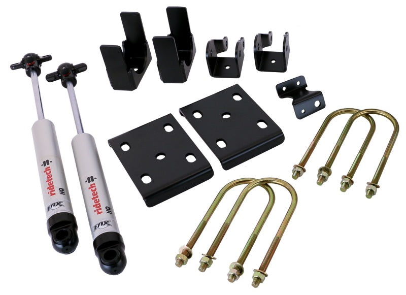 RID Suspension Systems - Ridetech 90-93 Chevy C1500 and 454SS StreetGrip System w/ HD Drop Spindles