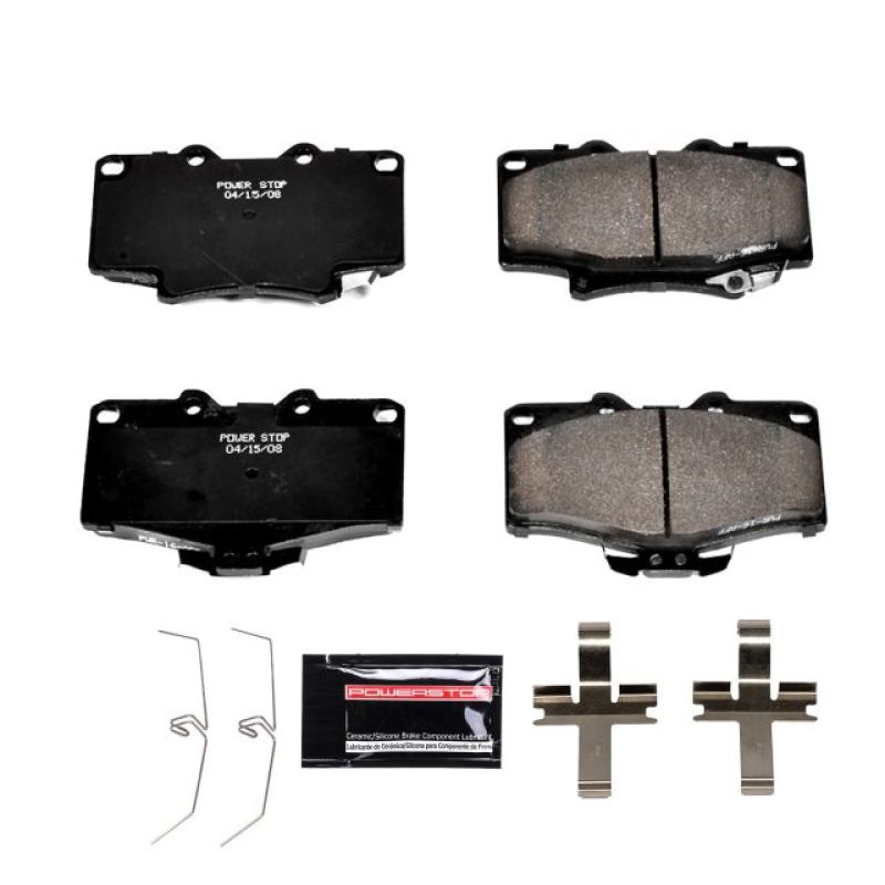 PSB Z23 Evolution Brake Pads - Power Stop 91-95 Toyota 4Runner Front Z23 Evolution Sport Brake Pads w/Hardware