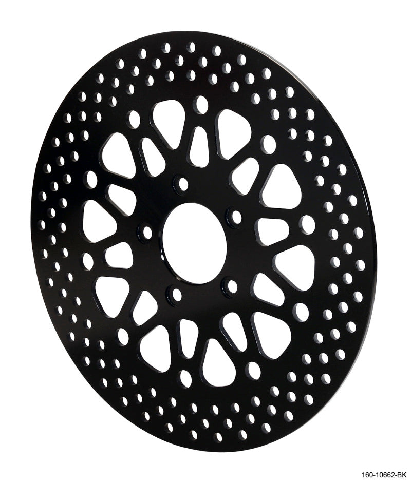 WIL Rotors - Wilwood Rotor-Front-H-D Motorcycle 84-99 Black Finish 11.50 x .196 - 5 on 3.25in