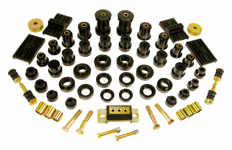 PRO Total Kits - Blk - Prothane 70-72 Chevy Camaro / Firebird Total Kit - Black