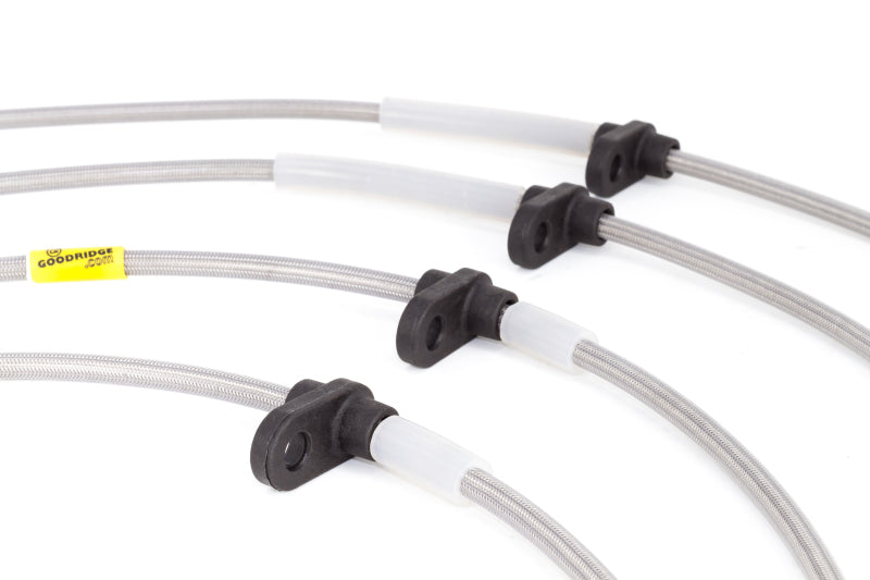 GR G-Stop Brake Line Kits - Goodridge 94-01 Acura Integra / 92-95 Honda Civic (w/Rear Disc & ABS) Stainless Steel Brake Line Kit