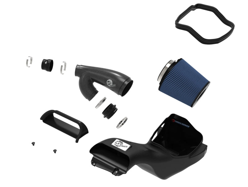 AFE Track Series Intake - aFe 17-20 Ford F-150/Raptor Track Series Carbon Fiber Cold Air Intake System With Pro 5R Filters