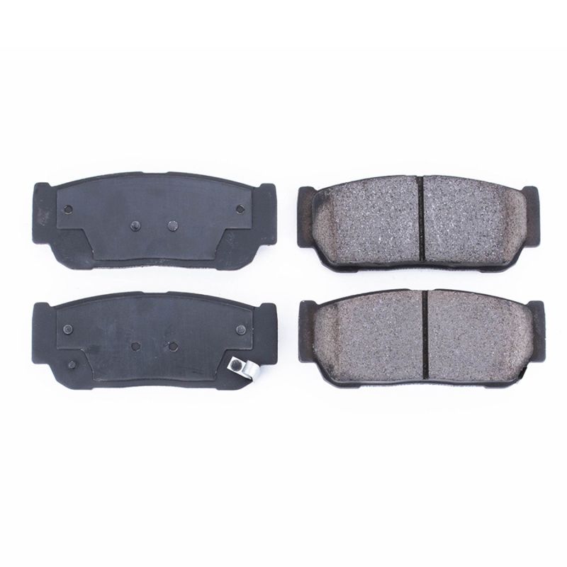 PSB Z16 Evolution Brake Pads - Power Stop 2007 Hyundai Entourage Rear Z16 Evolution Ceramic Brake Pads