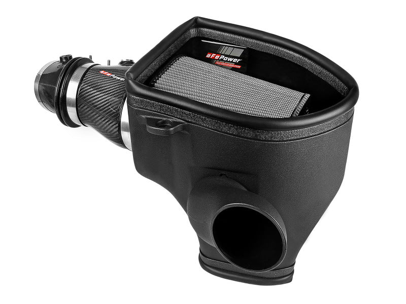 AFE Track Series Intake - aFe Magnum Force Stage-2 Track Series Carbon Fiber AIS w/Pro Dry S Media-18 Dodge Challenger V8-6.2L