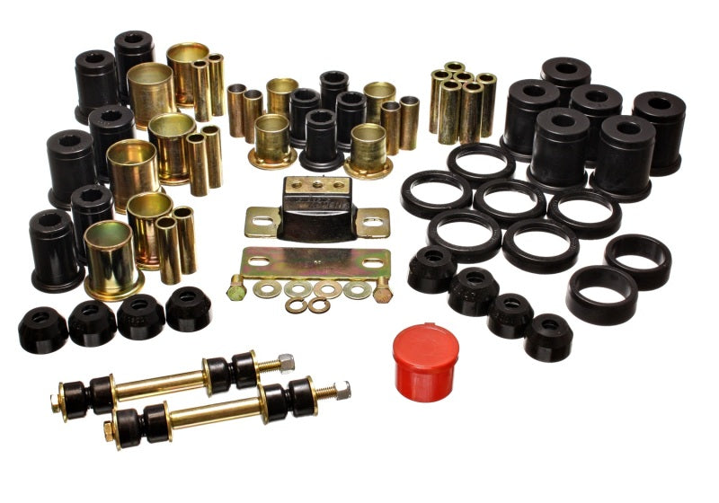 ES Hyper-Flex Sets - Black - Energy Suspension 80-90 Chevrolet Belair/Biscayne/Caprice/Impala/Station Wagon Black Hyper-flex Mast