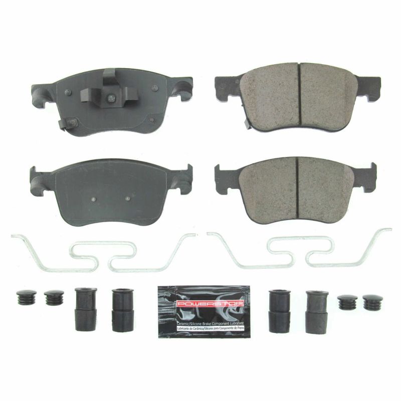 PSB Z23 Evolution Brake Pads - Power Stop 18-20 Honda Accord Front Z23 Evolution Sport Brake Pads w/Hardware
