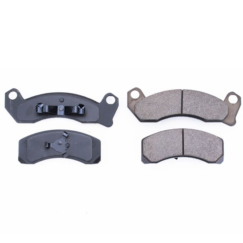 PSB Z16 Evolution Brake Pads - Power Stop 87-89 Ford Country Squire Front Z16 Evolution Ceramic Brake Pads
