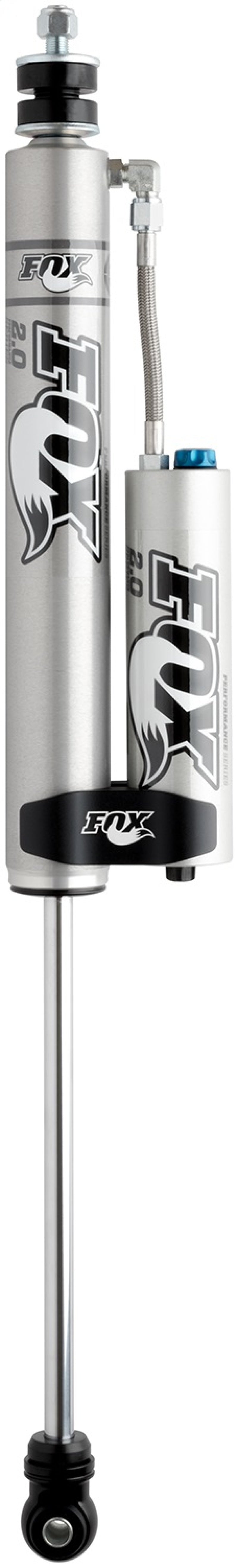 FOX 2.0 Factory Shock - Fox 07+ Jeep JK 2.0 Factory Series 10.1in. Smooth Body R/R Front Shock w/CD Adjuster / 2.5-4in. Lift