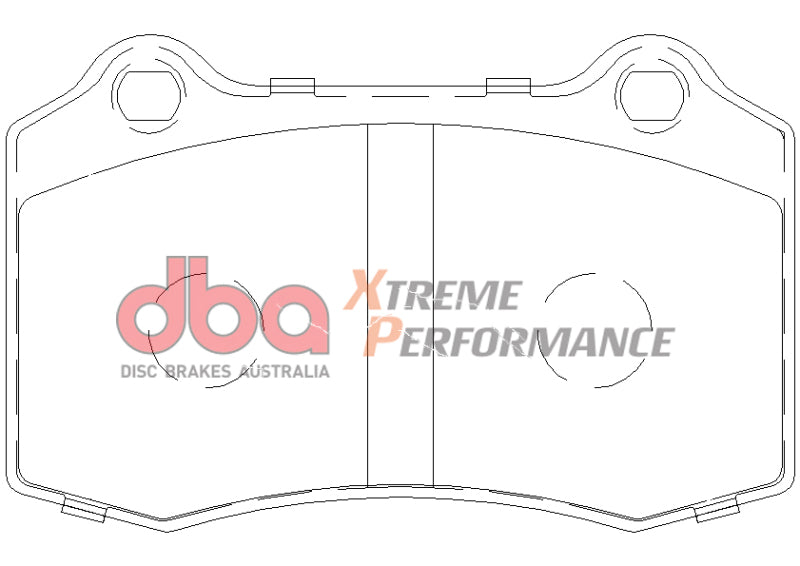 DBA XP Performance Brake Pads - DBA 92-02 Dodge Viper Front XP Performance Brake Pads