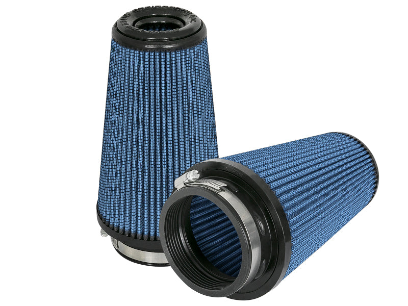 AFE Universal Pro-5 R Filter - aFe Magnum FLOW Pro 5R Replacement Air Filter (Pair) F-3.5 / B-5 / T-3.5 (Inv) / H-8in.