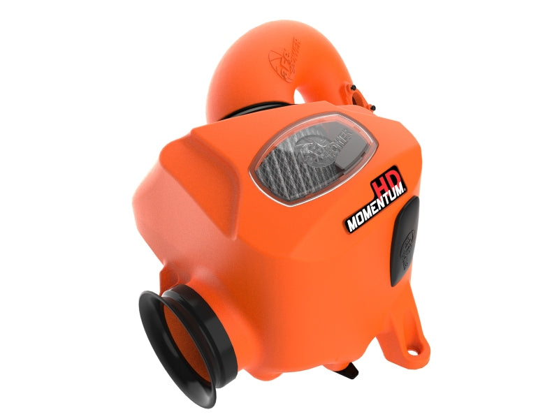 AFE Momentum HD Cold Air Intakes - aFe 15-25 Toyota Hilux L4 2.8L (td) Momentum HD Orange Edition Intake w/ Pro DRY S Filter (MOQ 12)