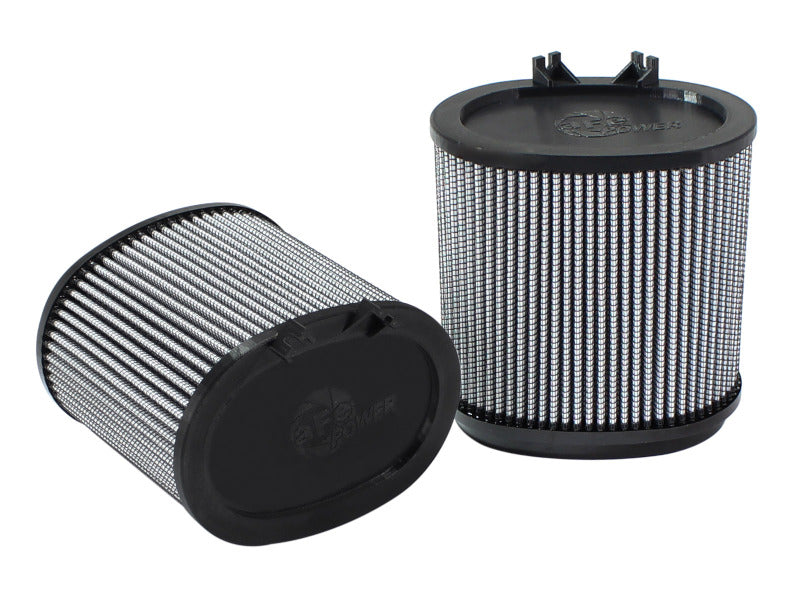 AFE Pro-5 R Direct Fit Filter - aFe MagnumFLOW OE Replacement Pro DRY S Air Filters 09-12 Porsche 911 (977.2) H6 3.6L/3.8L