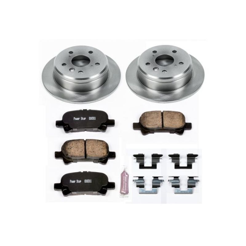 PSB Autospecialty Kit - Power Stop 00-01 Toyota Camry Rear Autospecialty Brake Kit