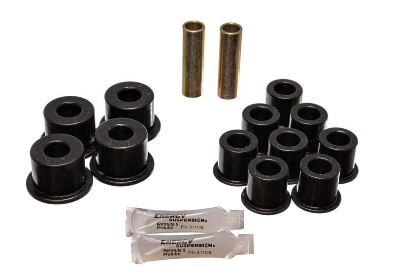 ES Spring/Shackle Bush - Black - Energy Suspension Amigo Rear Spring Bushings - Black