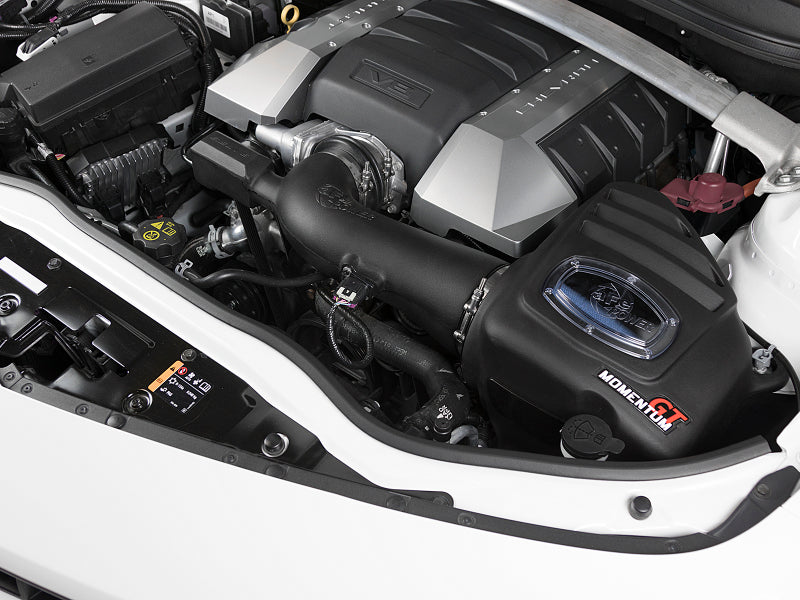 AFE Momentum GT Cold Air Intakes - aFe Momentum GT Pro 5R Cold Air Intake System 13-15 Chevrolet Camaro SS V8-6.2L