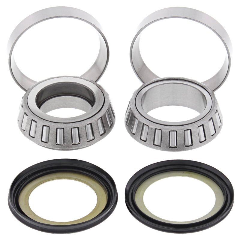 ABR Steering Bearing Kits - All Balls Racing 69-75 Suzuki TS250 Savage Steering Bearing Kit