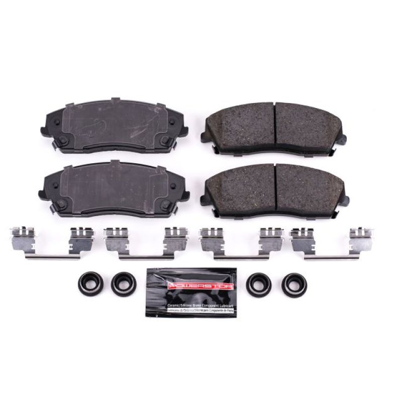 PSB Z23 Evolution Brake Pads - Power Stop 05-19 Chrysler 300 Front Z23 Evolution Sport Brake Pads w/Hardware
