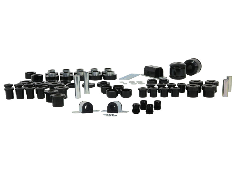 WL Bushings - Sway Bar - Whiteline 80-86 Jeep CJ5/CJ7 Essential Front and Rear Vehicle Kit