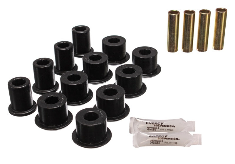 ES Spring/Shackle Bush - Black - Energy Suspension 95-97 Toyota Tacoma / 89 4Runner / 89-95 Pick Up Black Rear Leaf Spring Shackle Bu