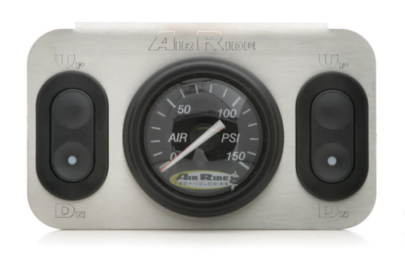 RID Air Control Panels - Ridetech 2-Way RidePro Air Suspension Control Panel