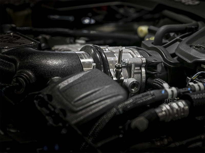 AFE Silver Bullet TBS CARB Approved - aFe Silver Bullet Throttle Body Spacer 2018+ Jeep Wrangler (JL) V6 3.6L